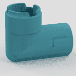 Winkel Absaugadapter für Kapex KS60 – Bild 3