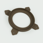 WAG MagConnect Wandflansch – 100mm | AirLock System